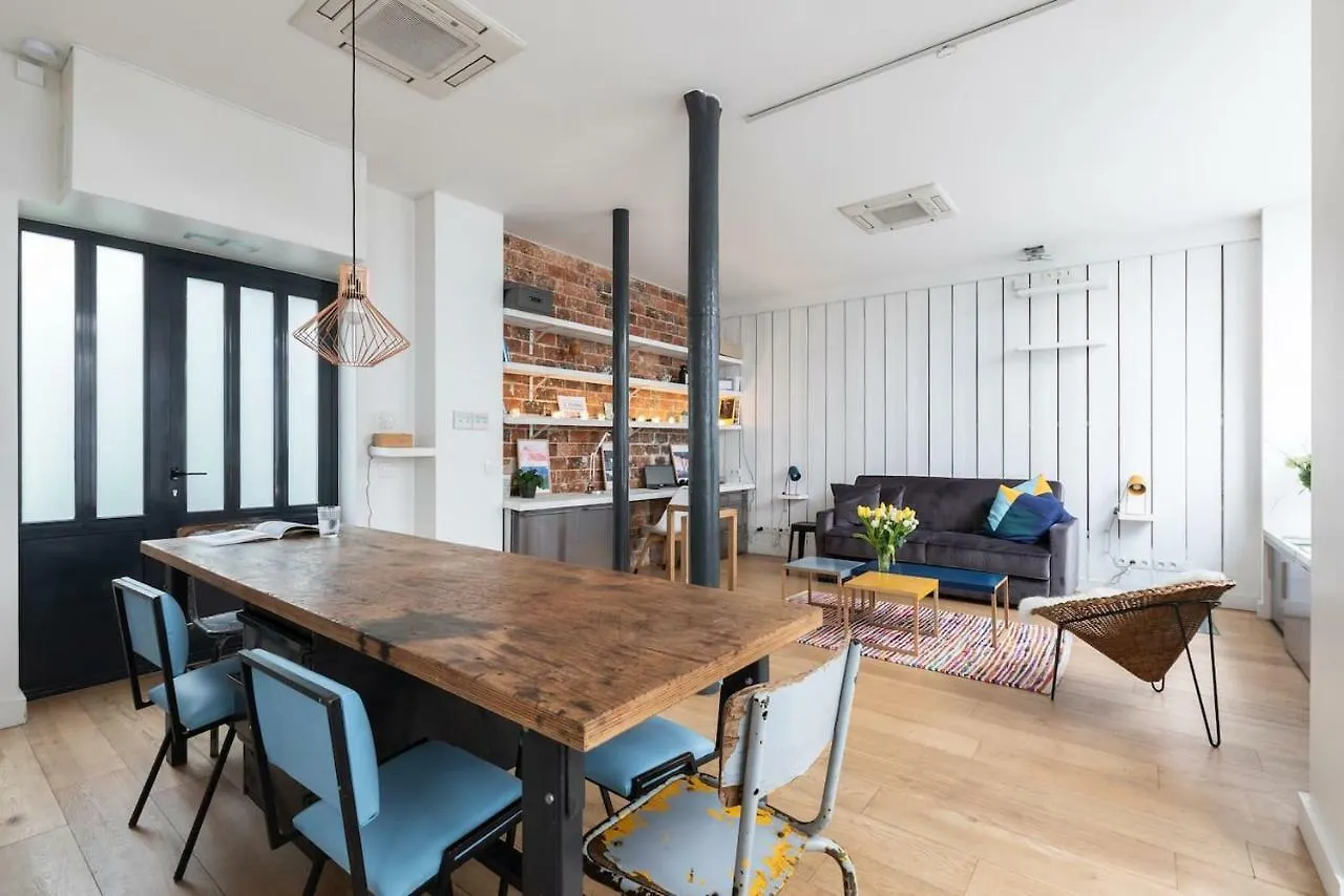 Apartment Ferienwohnung Fabulous Design Loft - High Marais/Republique Paris Frankreich