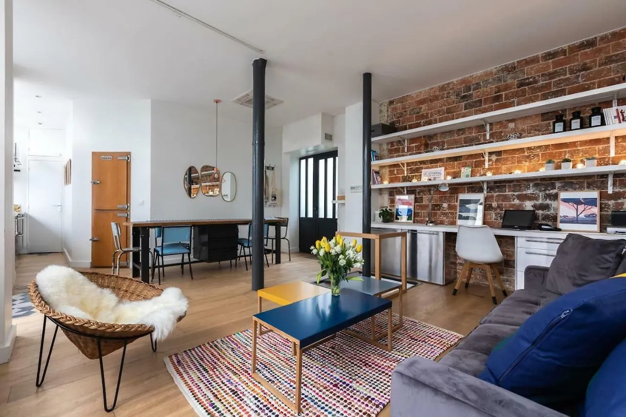 Fabulous Design Loft - High Marais/Republique Apartment Paris